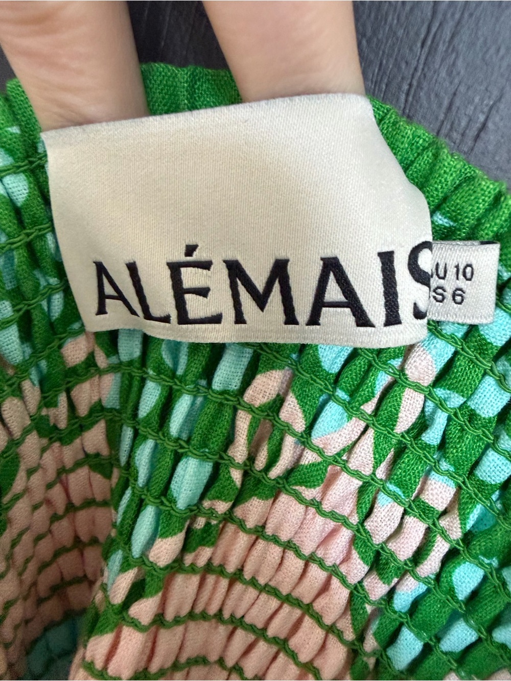 ALEMAIS Lemonis Sundress in Multi Fruit Print, Size US 6 - Picture 13 of 16